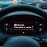 message défaut moteur faites réparer le véhicule