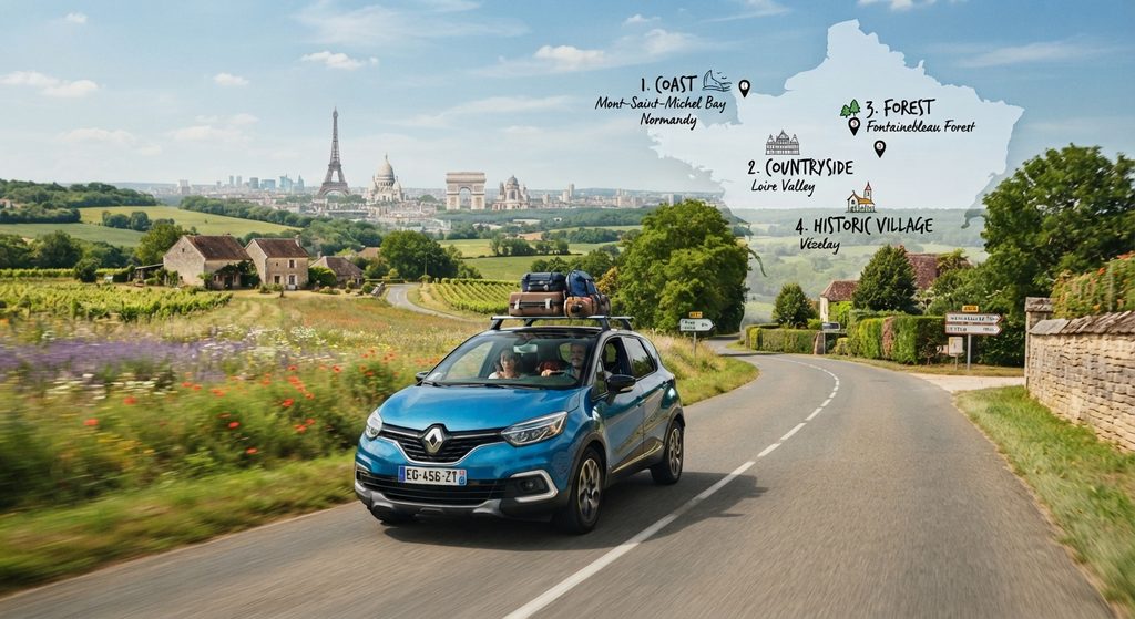 Road trip depuis Paris